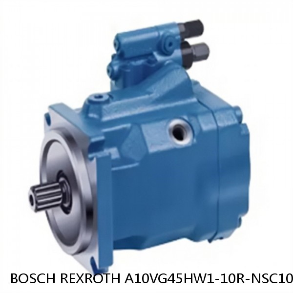 A10VG45HW1-10R-NSC10F013S-S BOSCH REXROTH A10VG Axial piston variable pump