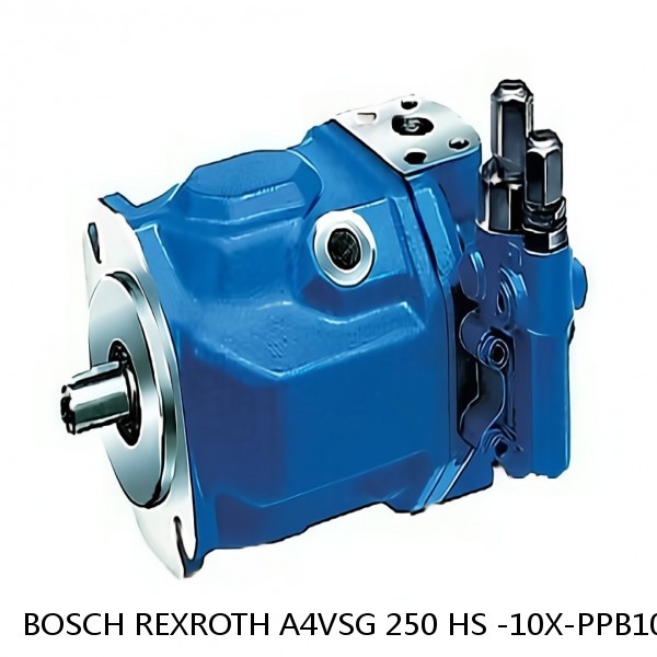 A4VSG 250 HS -10X-PPB10N000N BOSCH REXROTH A4VSG Axial Piston Variable Pump