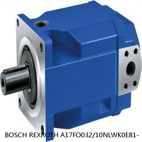 A17FO032/10NLWK0E81- BOSCH REXROTH A17FO Axial Piston Pump