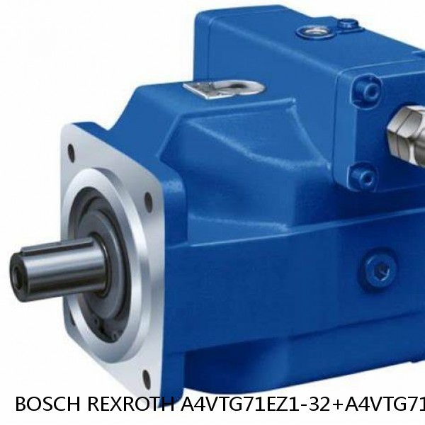 A4VTG71EZ1-32+A4VTG71EZ1-32 BOSCH REXROTH A4VTG AXIAL PISTON VARIABLE PUMP