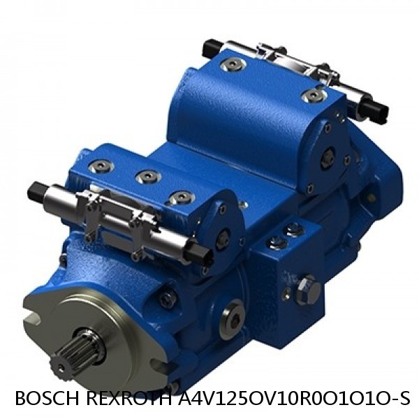 A4V125OV10R0O1O1O-S BOSCH REXROTH A4V Variable Pumps