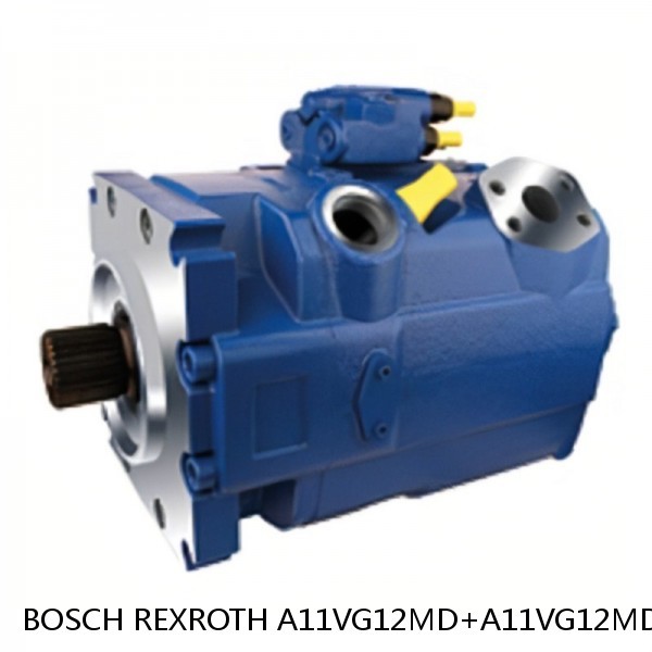 A11VG12MD+A11VG12MD BOSCH REXROTH A11VG Hydraulic Pumps