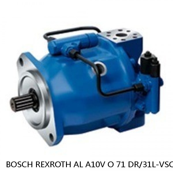 AL A10V O 71 DR/31L-VSC93N00-S2586 BOSCH REXROTH A10VO Piston Pumps