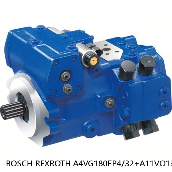 A4VG180EP4/32+A11VO130DRS/1 BOSCH REXROTH A4VG Variable Displacement Pumps