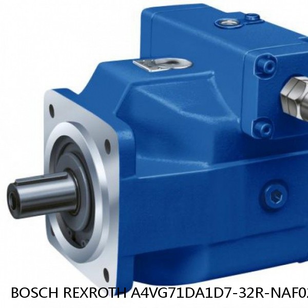 A4VG71DA1D7-32R-NAF02F021L BOSCH REXROTH A4VG Variable Displacement Pumps