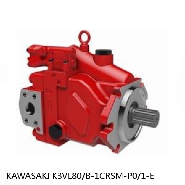 K3VL80/B-1CRSM-P0/1-E KAWASAKI K3VL AXIAL PISTON PUMP