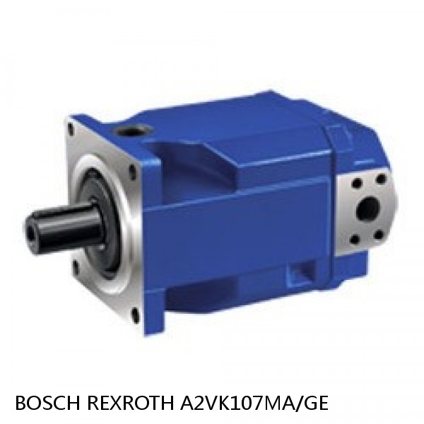 A2VK107MA/GE BOSCH REXROTH A2VK Variable Displacement Pumps