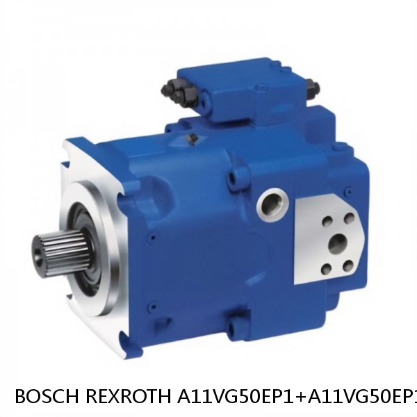 A11VG50EP1+A11VG50EP1 BOSCH REXROTH A11VG Hydraulic Pumps