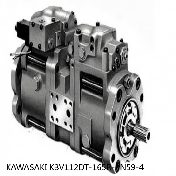 K3V112DT-165R-2N59-4 KAWASAKI K3V HYDRAULIC PUMP