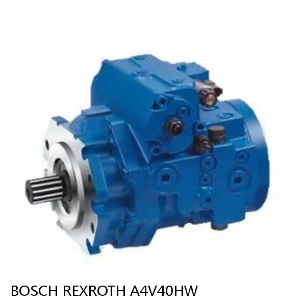 A4V40HW BOSCH REXROTH A4V Variable Pumps