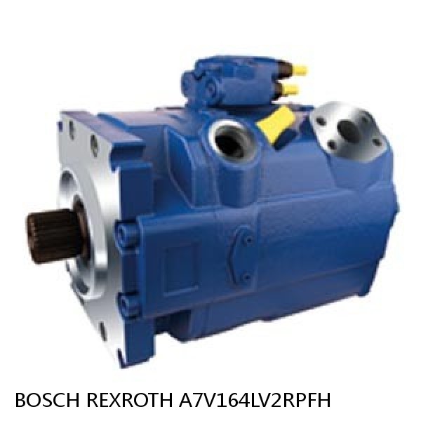 A7V164LV2RPFH BOSCH REXROTH A7V HYDRAULIC PISTON PUMP