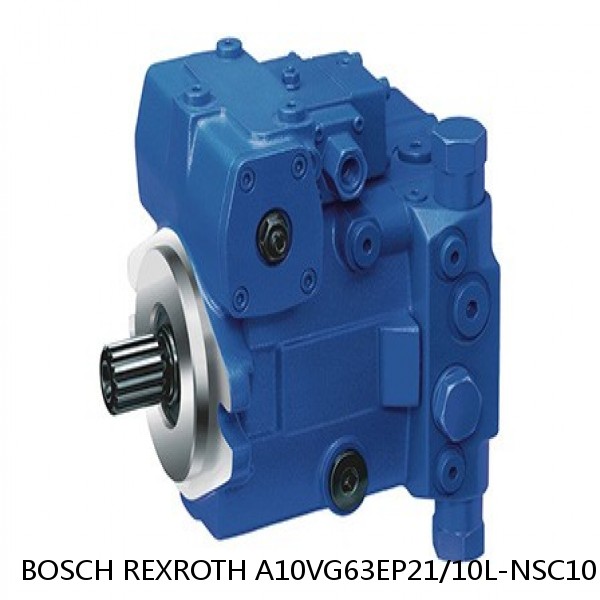A10VG63EP21/10L-NSC10F003ST-S BOSCH REXROTH A10VG Axial piston variable pump