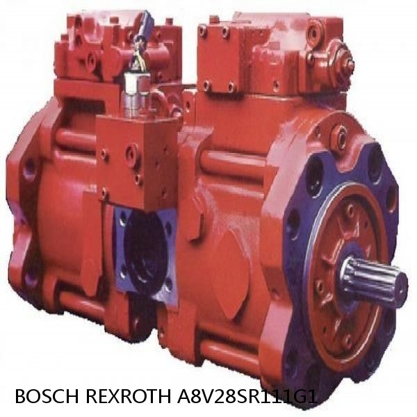 A8V28SR111G1 BOSCH REXROTH A8V AXIAL PISTON VARIABLE DOUBLE PUMP #1 small image