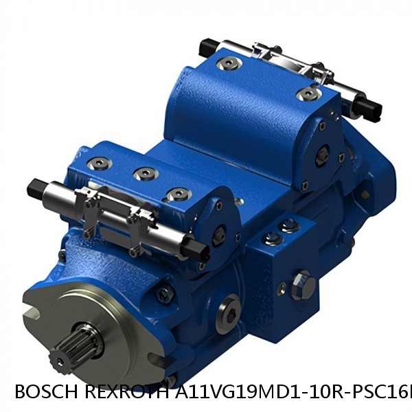 A11VG19MD1-10R-PSC16F021S BOSCH REXROTH A11VG Hydraulic Pumps #1 small image