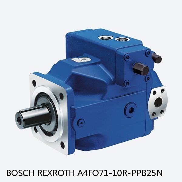 A4FO71-10R-PPB25N BOSCH REXROTH A4FO Fixed Displacement Pumps #1 small image