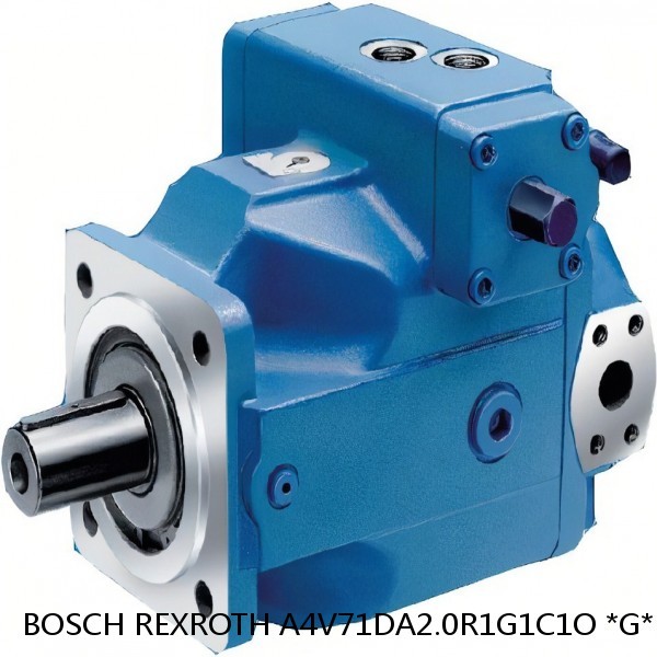 A4V71DA2.0R1G1C1O *G* BOSCH REXROTH A4V Variable Pumps #1 small image