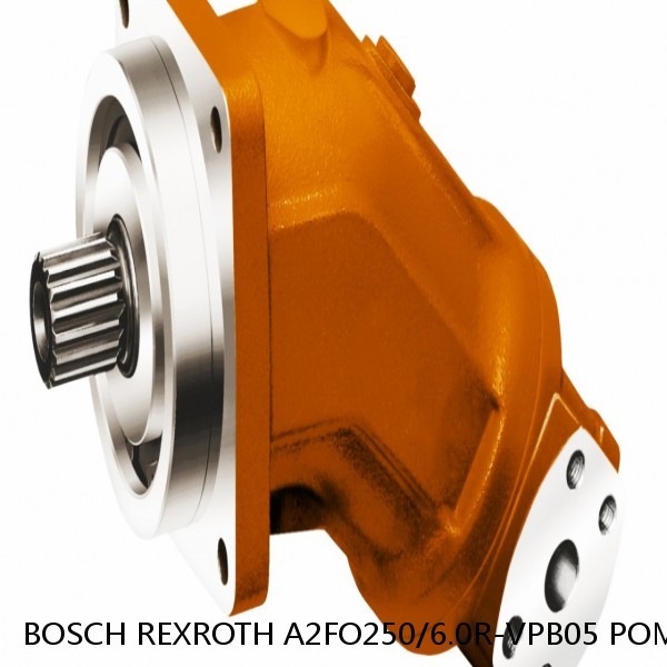 A2FO250/6.0R-VPB05 POMP BOSCH REXROTH A2FO Fixed Displacement Pumps #1 small image