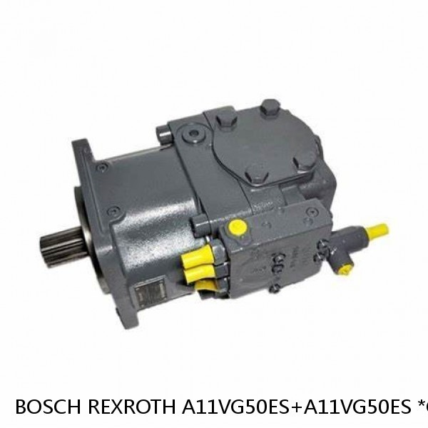 A11VG50ES+A11VG50ES *G* BOSCH REXROTH A11VG Hydraulic Pumps #1 small image