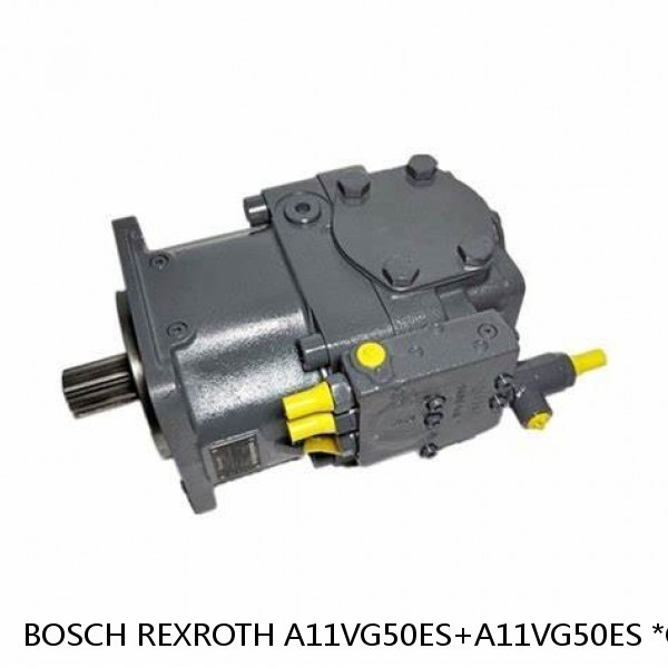 A11VG50ES+A11VG50ES *G* BOSCH REXROTH A11VG Hydraulic Pumps