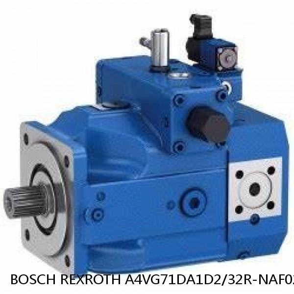 A4VG71DA1D2/32R-NAF02F021BP BOSCH REXROTH A4VG Variable Displacement Pumps #1 small image