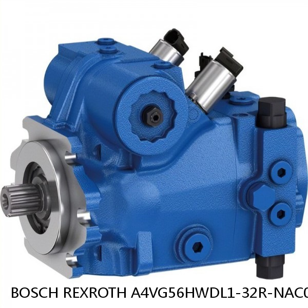 A4VG56HWDL1-32R-NAC02F045S-S BOSCH REXROTH A4VG Variable Displacement Pumps
