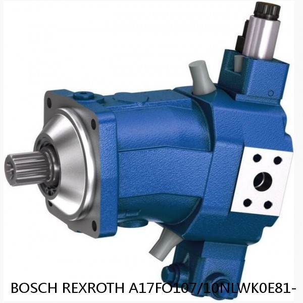 A17FO107/10NLWK0E81- BOSCH REXROTH A17FO Axial Piston Pump #1 small image