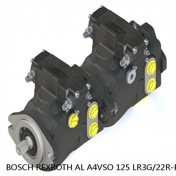 AL A4VSO 125 LR3G/22R-PPB13N BOSCH REXROTH A4VSO Variable Displacement Pumps