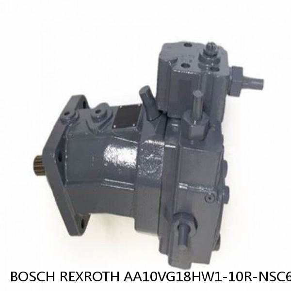 AA10VG18HW1-10R-NSC66F005S-S BOSCH REXROTH A10VG Axial piston variable pump
