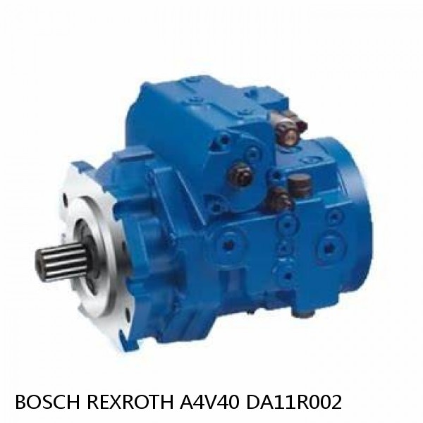 A4V40 DA11R002 BOSCH REXROTH A4V Variable Pumps