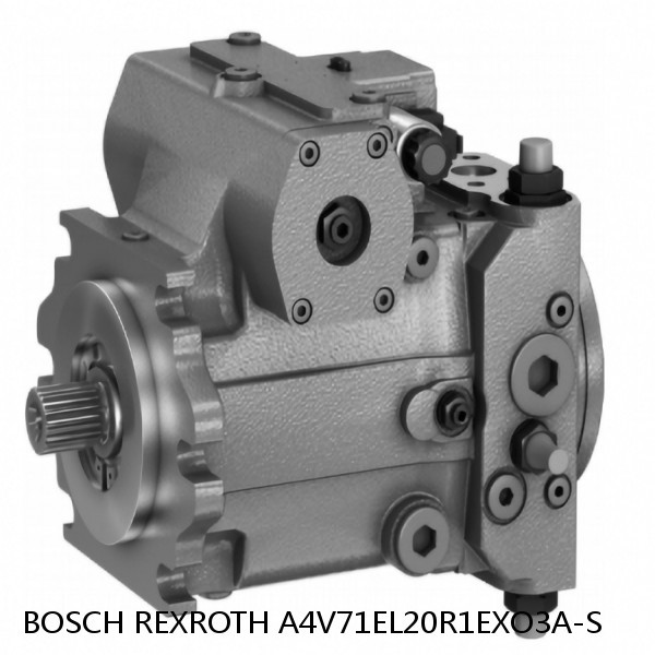 A4V71EL20R1EXO3A-S BOSCH REXROTH A4V Variable Pumps #1 small image
