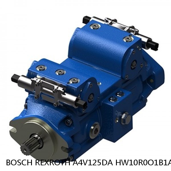 A4V125DA HW10R0O1B1A BOSCH REXROTH A4V Variable Pumps