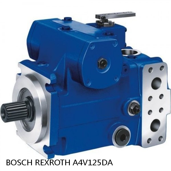 A4V125DA BOSCH REXROTH A4V Variable Pumps #1 small image