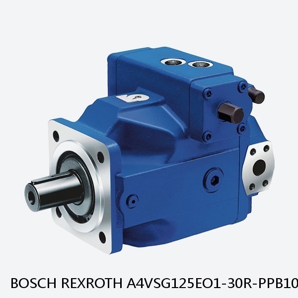 A4VSG125EO1-30R-PPB10H029F BOSCH REXROTH A4VSG Axial Piston Variable Pump #1 small image