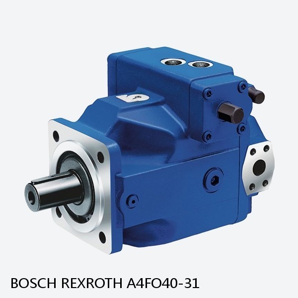 A4FO40-31 BOSCH REXROTH A4FO Fixed Displacement Pumps