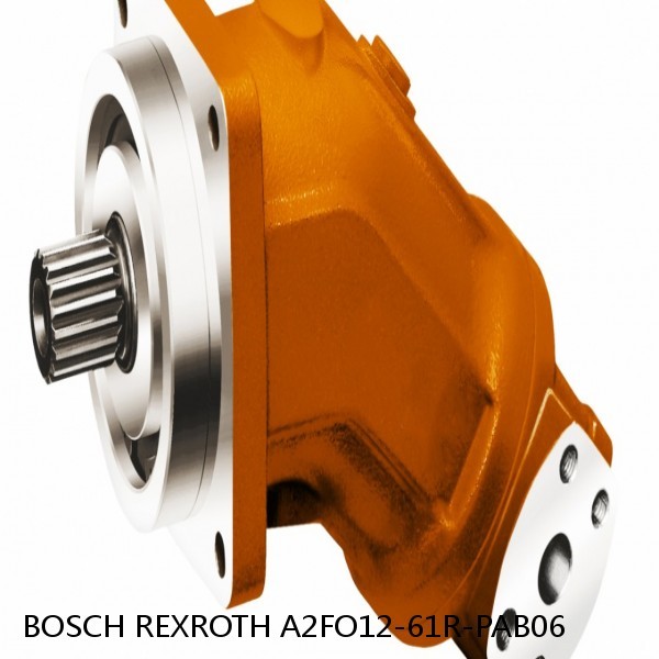 A2FO12-61R-PAB06 BOSCH REXROTH A2FO Fixed Displacement Pumps #1 small image