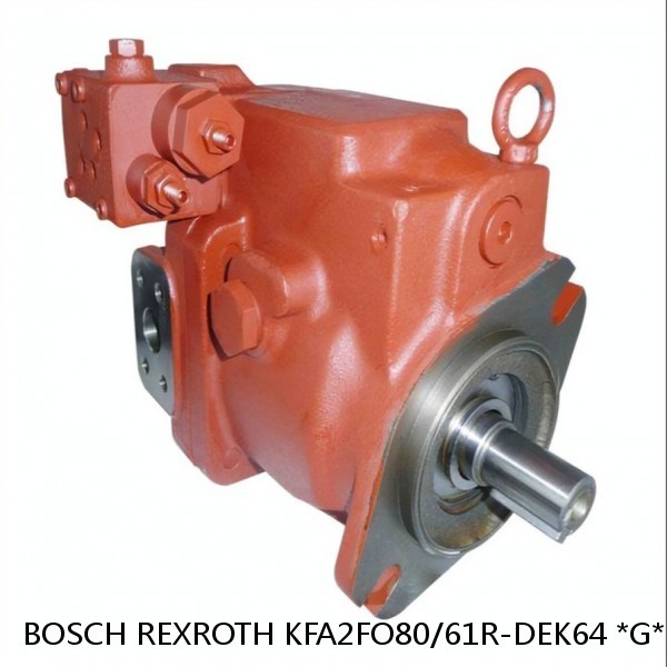 KFA2FO80/61R-DEK64 *G* BOSCH REXROTH KFA2FO HYDRAULIC PISTON PUMP #1 small image