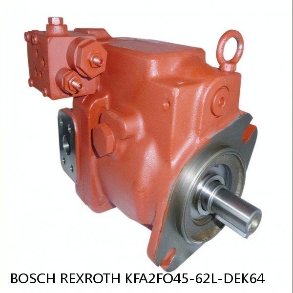 KFA2FO45-62L-DEK64 BOSCH REXROTH KFA2FO HYDRAULIC PISTON PUMP