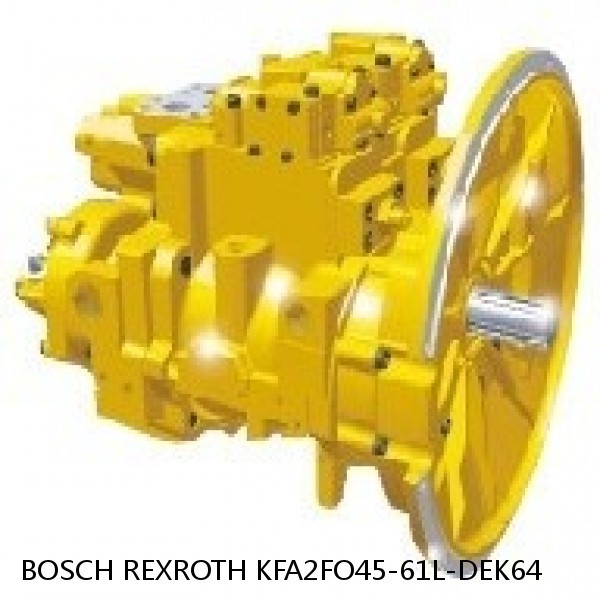 KFA2FO45-61L-DEK64 BOSCH REXROTH KFA2FO HYDRAULIC PISTON PUMP #1 small image