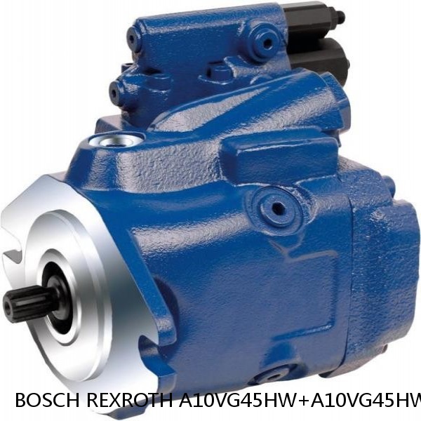 A10VG45HW+A10VG45HW BOSCH REXROTH A10VG Axial piston variable pump #1 image