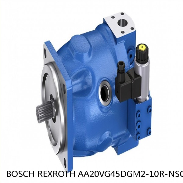 AA20VG45DGM2-10R-NSC66FXX4D-S BOSCH REXROTH A20VG Variable Pumps #1 image