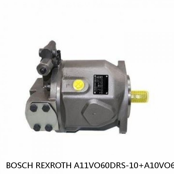A11VO60DRS-10+A10VO60DFR1-52-K BOSCH REXROTH A11VO Axial Piston Pump #1 image