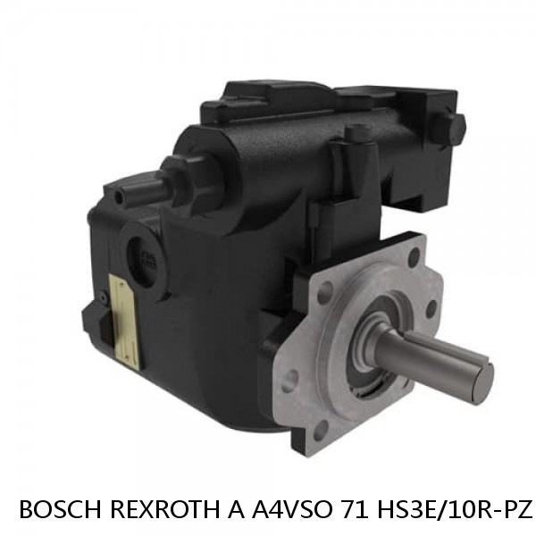 A A4VSO 71 HS3E/10R-PZB13N BOSCH REXROTH A4VSO Variable Displacement Pumps #1 image