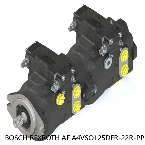 AE A4VSO125DFR-22R-PPB13N BOSCH REXROTH A4VSO Variable Displacement Pumps #1 image