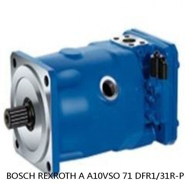 A A10VSO 71 DFR1/31R-PRA12KB5 BOSCH REXROTH A10VSO Variable Displacement Pumps #1 image