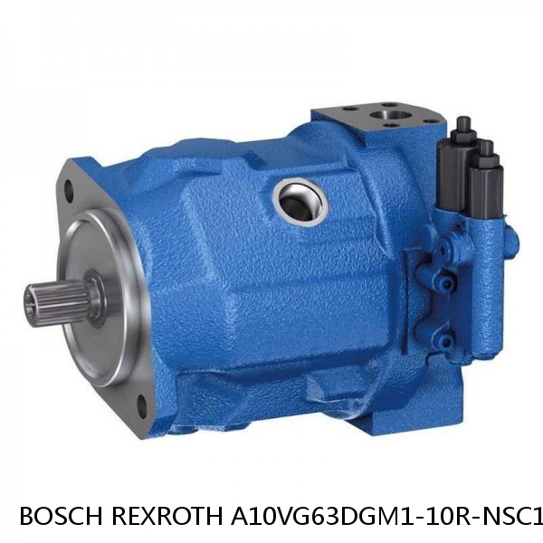 A10VG63DGM1-10R-NSC10F023D BOSCH REXROTH A10VG Axial piston variable pump #1 image