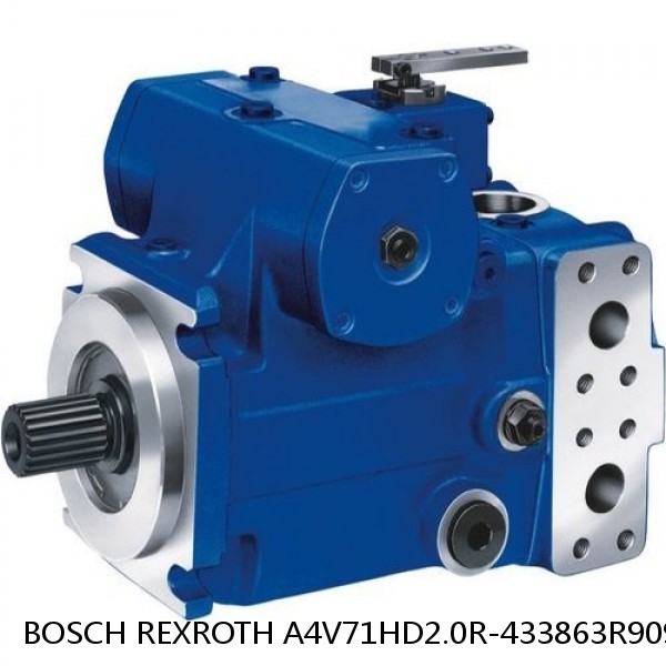 A4V71HD2.0R-433863R909433863_DE_952 BOSCH REXROTH A4V Variable Pumps #1 image